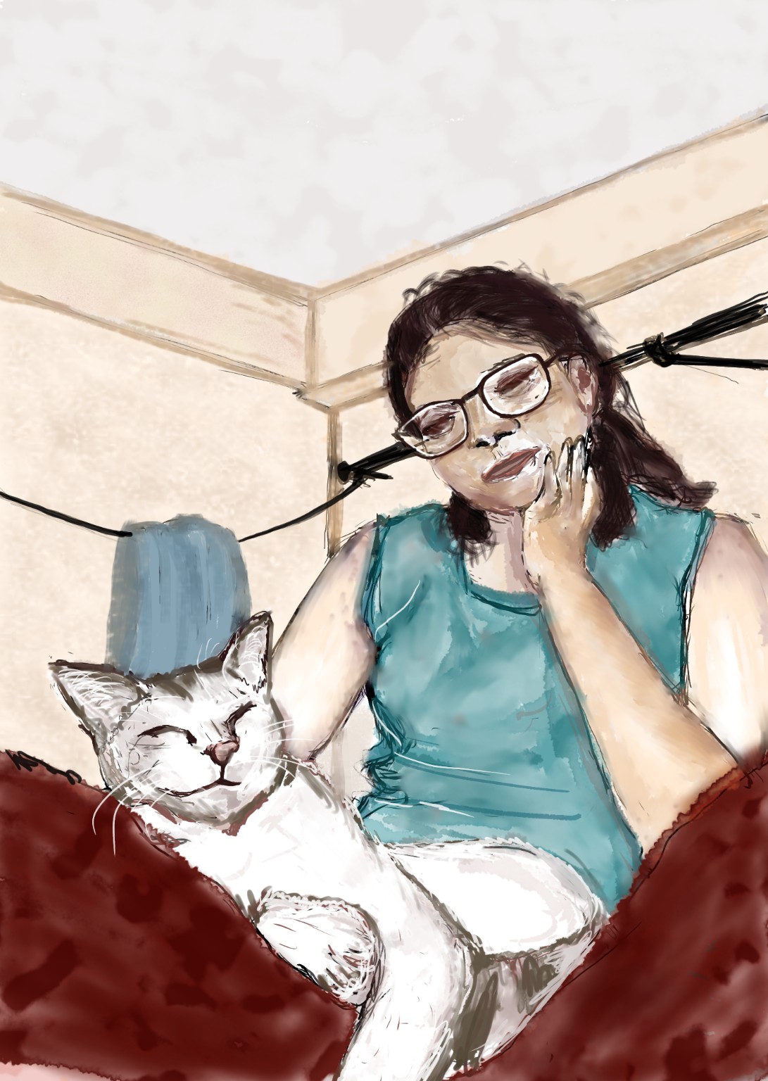 Sketch of Adrika and Mao